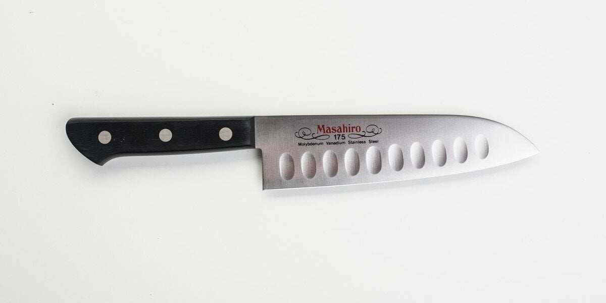 Masahiro BWH Santoku Dimple 175mm veitsi [14079]. hinta ja tiedot | Veitset ja tarvikkeet | hobbyhall.fi