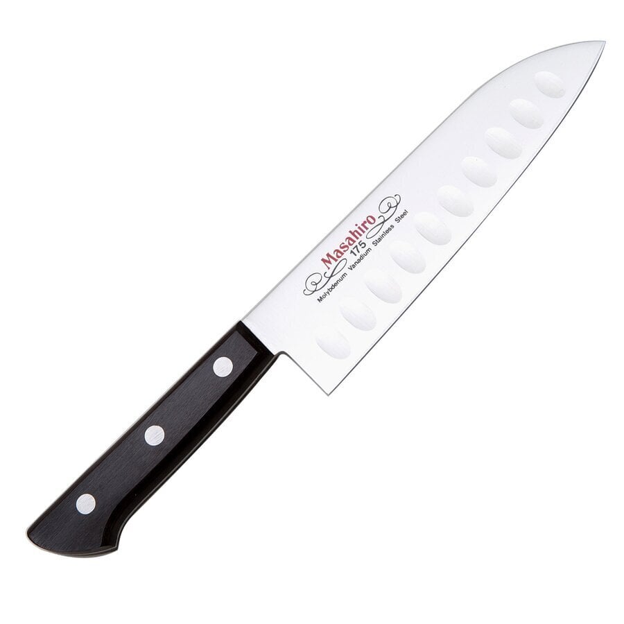 Masahiro BWH Santoku Dimple 175mm veitsi [14079]. hinta ja tiedot | Veitset ja tarvikkeet | hobbyhall.fi