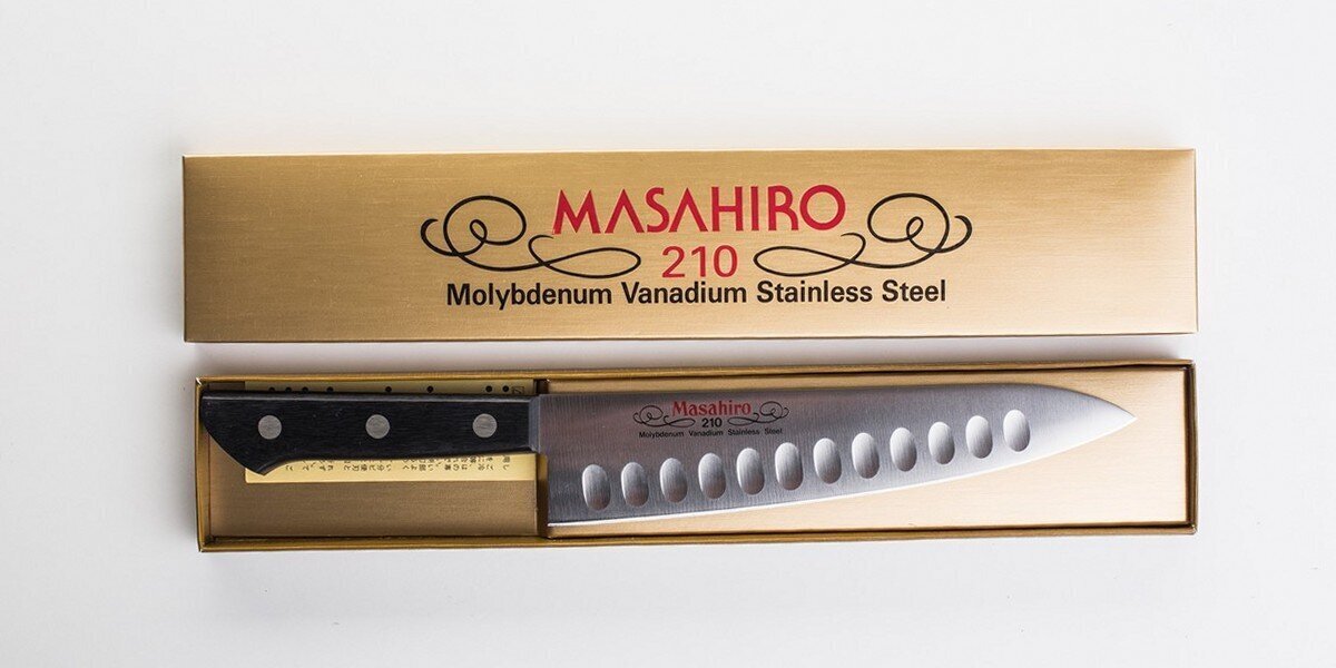 Masahiro BWH Chef Dimple 210mm veitsi [14081]. hinta ja tiedot | Veitset ja tarvikkeet | hobbyhall.fi