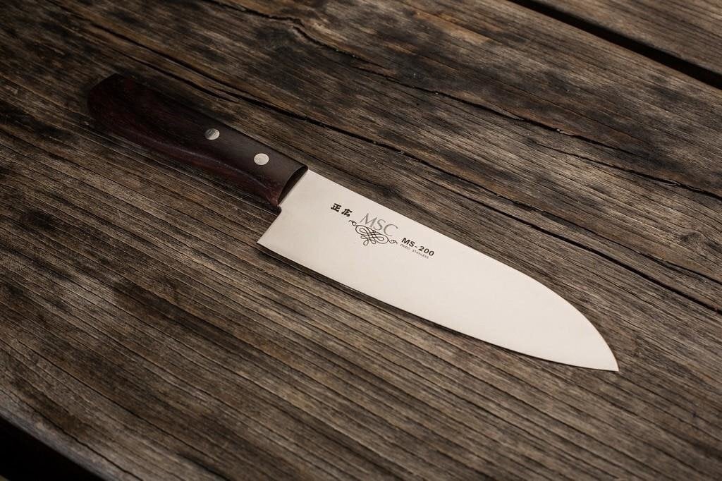 Masahiro MSC Santoku 165mm veitsi [11061]. hinta ja tiedot | Veitset ja tarvikkeet | hobbyhall.fi