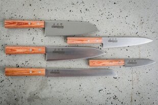 Masahiro Sankei Santoku-veitsi 165mm ruskea [35921]. hinta ja tiedot | Masahiro Koti ja keittiö | hobbyhall.fi