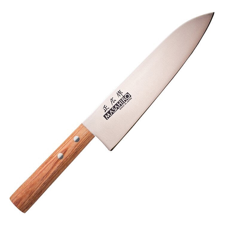 Masahiro Sankei Chef 180mm ruskea veitsi [35922]. hinta ja tiedot | Veitset ja tarvikkeet | hobbyhall.fi