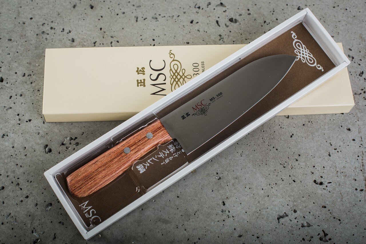 Masahiro MSC Santoku 165mm veitsi [11051]. hinta ja tiedot | Veitset ja tarvikkeet | hobbyhall.fi