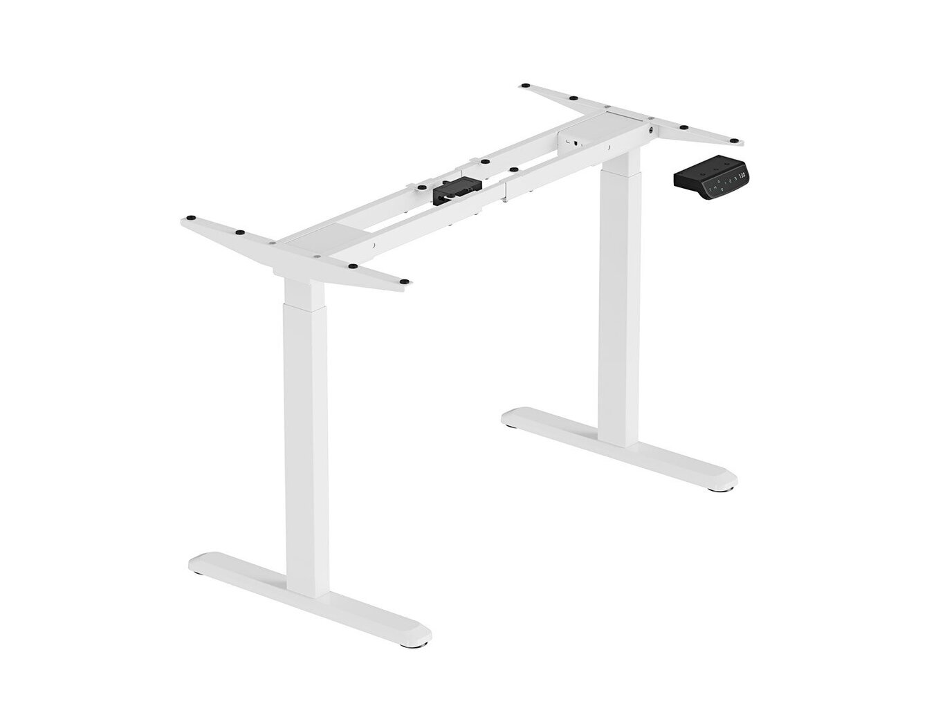 Pöytärunko Levano System Frame Control Pro, valkoinen hinta ja tiedot | Tietokonepöydät ja työpöydät | hobbyhall.fi