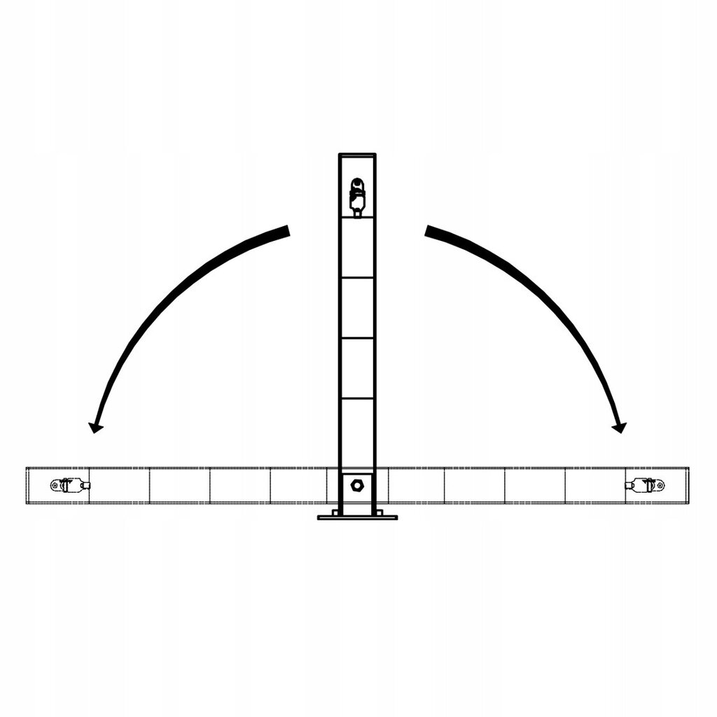 TOTAL SHOPPING PARKKIPAIKAN LUKKOPYLVÄS TSBP-04 hinta ja tiedot | Lisätarvikkeet autoiluun | hobbyhall.fi