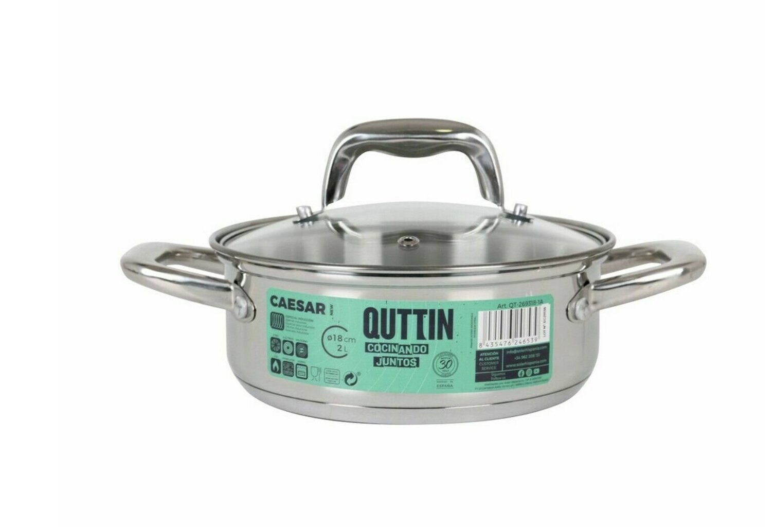 Pannu Quttin, 2000 ml hinta ja tiedot | Kattilat ja painekattilat | hobbyhall.fi