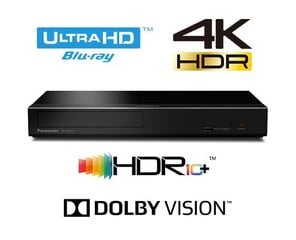 4K Blu-ray soitin Panasonic DP-UB450EG-K hinta ja tiedot | Blu-ray- ja DVD-soittimet | hobbyhall.fi