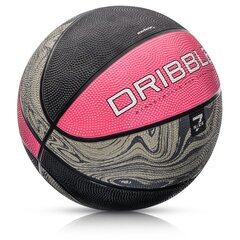 Koripallo Meteor Dribble, koko 7, vaaleanpunainen hinta ja tiedot | Koripallot | hobbyhall.fi