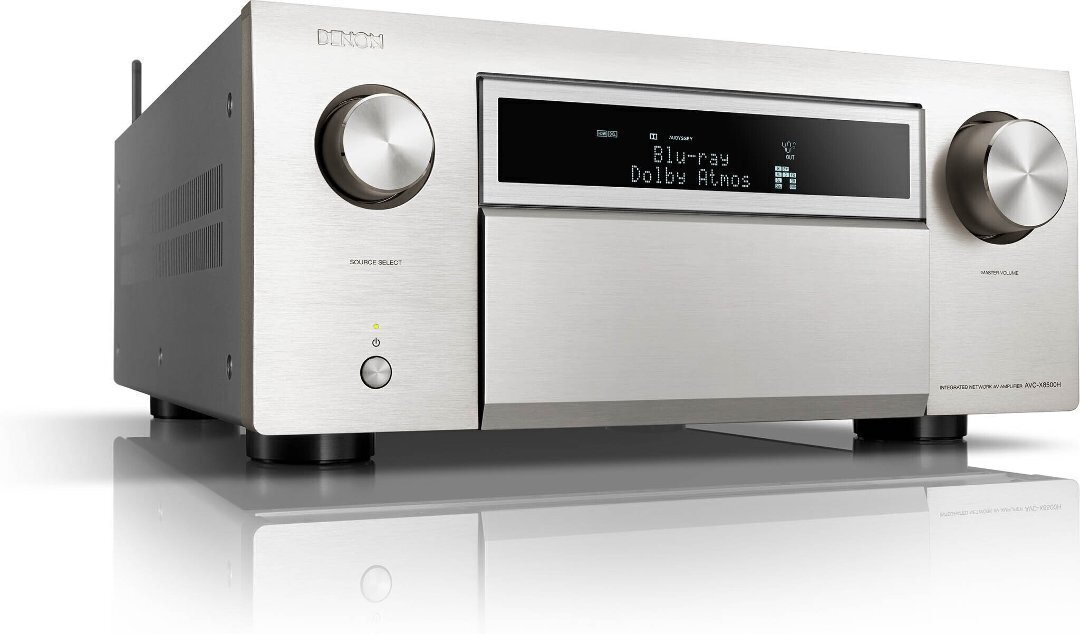 Denon AVC-X8500HA 13.2-kanavainen HDMI 2.1 kotiteatterivahvistin, hopea hinta ja tiedot | Kotiteatterit | hobbyhall.fi