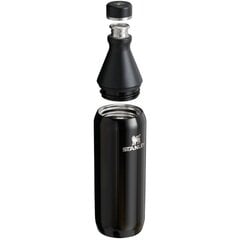 Thermo Bottle The All Day Slim Bottle 0,6L musta hinta ja tiedot | Termoskannut ja termosmukit | hobbyhall.fi