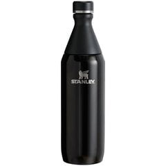 Thermo Bottle The All Day Slim Bottle 0,6L musta hinta ja tiedot | Termoskannut ja termosmukit | hobbyhall.fi