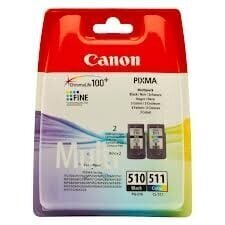 Mustepatruuna Canon PG-510 CL-511 MX360, musta hinta ja tiedot | Mustekasetit | hobbyhall.fi