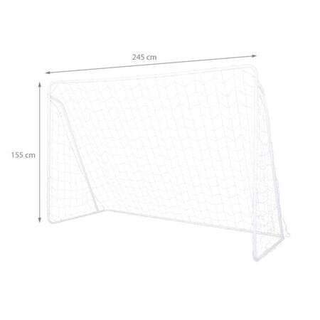 Jalkapalloverkko Nils NT8245, 245x155x80 cm hinta ja tiedot | Jalkapallomaalit ja verkot | hobbyhall.fi