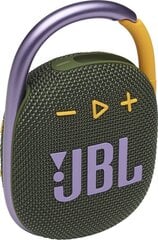 JBL CLIP 4 JBLCLIP4GRN hinta ja tiedot | Kaiuttimet | hobbyhall.fi