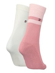 Sukat TOMMY HILFIGER 2-Pack Pink Combo 701224913 003 hinta ja tiedot | Naisten sukat | hobbyhall.fi