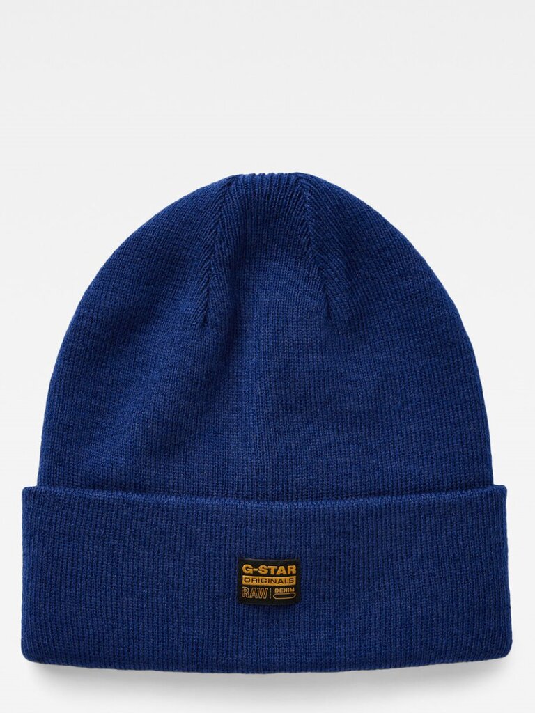 Hattu G-STAR Effo Long Beanie Blue D16624 C754 1822 hinta ja tiedot | Miesten hatut, huivit ja käsineet | hobbyhall.fi