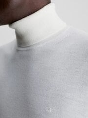 Villapaita CALVIN KLEIN Merino Turtle Neck Egret K10K110420YAH hinta ja tiedot | Miesten neuleet ja villapaidat | hobbyhall.fi