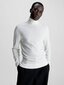 Villapaita CALVIN KLEIN Merino Turtle Neck Egret K10K110420YAH hinta ja tiedot | Miesten neuleet ja villapaidat | hobbyhall.fi