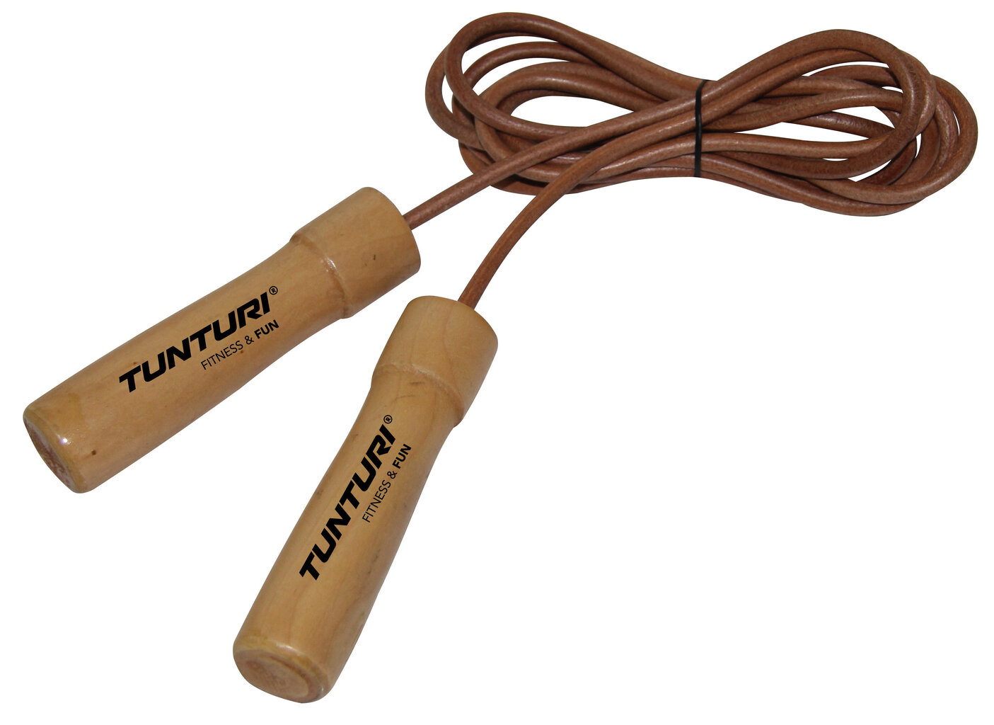 Hyppynaru Tunturi Jumprope Leather Pro hinta ja tiedot | Hyppynarut | hobbyhall.fi