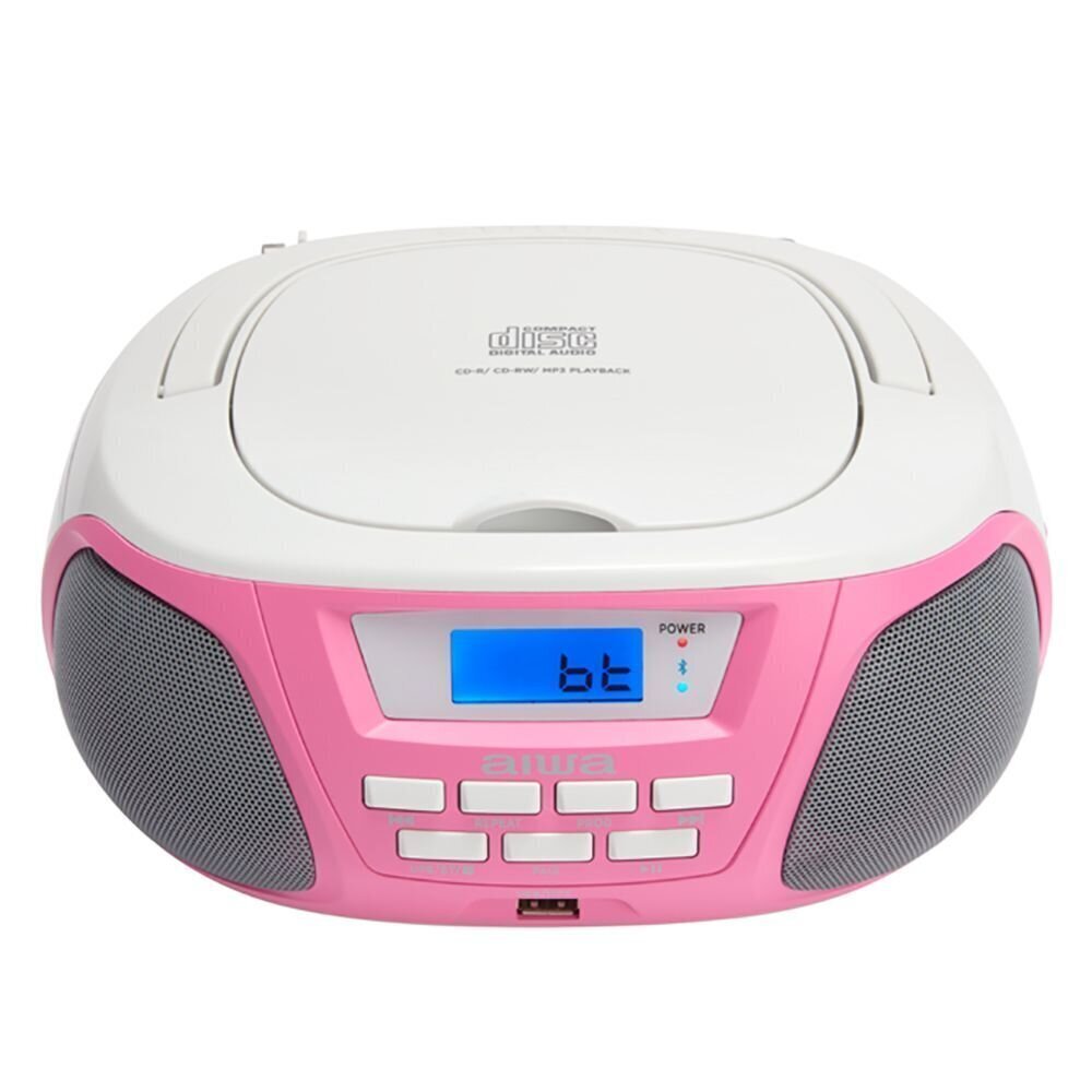 Magnetoola Aiwa BBTU-300PK pink/white hinta ja tiedot | Radiot | hobbyhall.fi