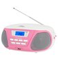 Magnetoola Aiwa BBTU-300PK pink/white hinta ja tiedot | Radiot | hobbyhall.fi