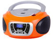 Trevi CMP 510 DAB ORANGE kannettava radio-CD-soitin hinta ja tiedot | Radiot | hobbyhall.fi