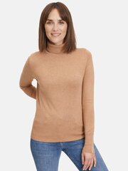 Villapaita BETTY BARCLAY Fine Knit Camel Melange 5000/1036 7715 hinta ja tiedot | Naisten neulepuserot | hobbyhall.fi