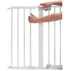Bebe Confort gate extension for Pressure Gate Easy Close Metal plus White 28 cm hinta ja tiedot | Lasten turvallisuus | hobbyhall.fi