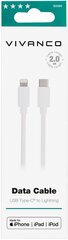 Vivanco-kaapeli USB-C - Lightning 2m (60085) hinta ja tiedot | Vivanco Matkapuhelimet ja tarvikkeet | hobbyhall.fi