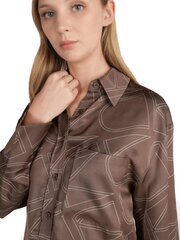 Paita CALVIN KLEIN Viscose Twill Monogram Print Brown K20K2062440HE hinta ja tiedot | Naisten paidat | hobbyhall.fi