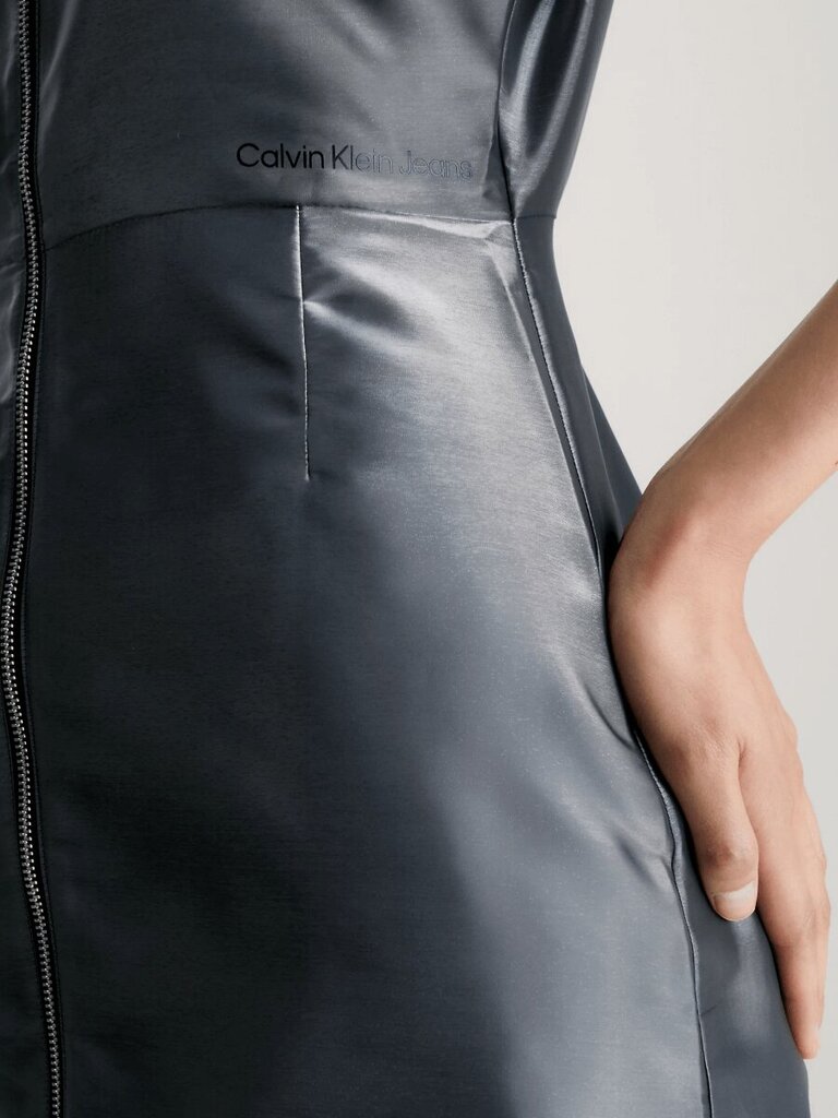 Pukeutua CALVIN KLEIN JEANS Zip-Through Liquid Metal J20J2227250GK hinta ja tiedot | Mekot | hobbyhall.fi