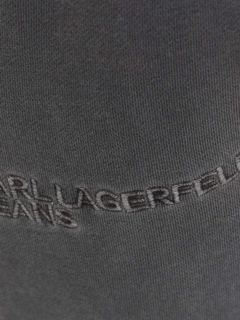 Housut KARL LAGERFELD JEANS Grey Garment Dyed 240D1002 hinta ja tiedot | Miesten housut | hobbyhall.fi