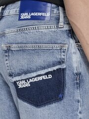 Farkut KARL LAGERFELD JEANS Tapered Visual Blue Dstr Pkt 240D1113 hinta ja tiedot | Miesten farkut | hobbyhall.fi