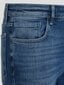 Farkut KARL LAGERFELD JEANS Tapered Denim Visual Dark Blue 240D1114 hinta ja tiedot | Miesten farkut | hobbyhall.fi