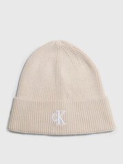 Hattu CALVIN KLEIN Archive Logo Beanie Pink K60K6112550JV hinta ja tiedot | Naisten päähineet | hobbyhall.fi