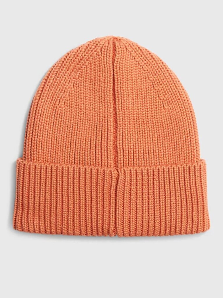 Hattu CALVIN KLEIN Re-Lock Beanie W/emb Autumn Leaf K60K608660GAP hinta ja tiedot | Naisten päähineet | hobbyhall.fi