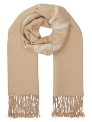 Huivi CALVIN KLEIN Fringes Scarf 65X195 Doeskin K60K607322PBP hinta ja tiedot | Naisten huivit | hobbyhall.fi