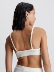 Rintaliivit CALVIN KLEIN Unlined Bralette Ivory 000QS6995E101 hinta ja tiedot | Rintaliivit | hobbyhall.fi