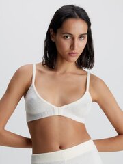 Rintaliivit CALVIN KLEIN Unlined Bralette Ivory 000QS6995E101 hinta ja tiedot | Rintaliivit | hobbyhall.fi