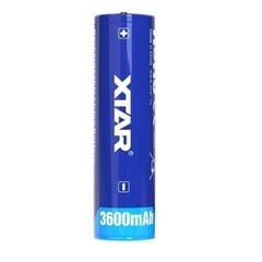 xtar lithium ion 3600 mah akku, jossa on suojaus hinta ja tiedot | Paristot | hobbyhall.fi