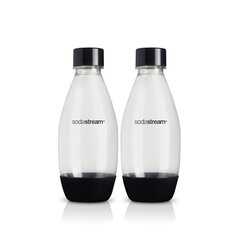 SodaStream Fuse juomapullot 2 x 0,5L hinta ja tiedot | Hiilihapotuslaitteet | hobbyhall.fi