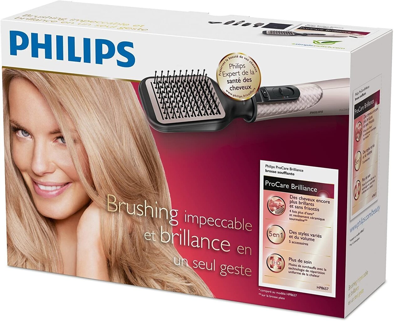 Philips HP8657/00 hinta ja tiedot | Suoristusraudat ja kihartimet | hobbyhall.fi