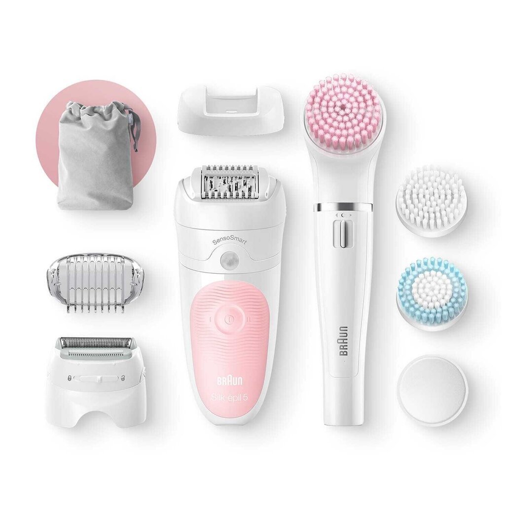 Braun Silk•épil® Beauty Set 5 5/895 BS hinta ja tiedot | Epilaattorit ja karvanpoistolaitteet | hobbyhall.fi