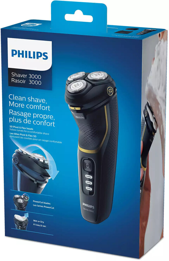 Philips S3333/54 parranajokone hinta ja tiedot | Parranajokoneet | hobbyhall.fi