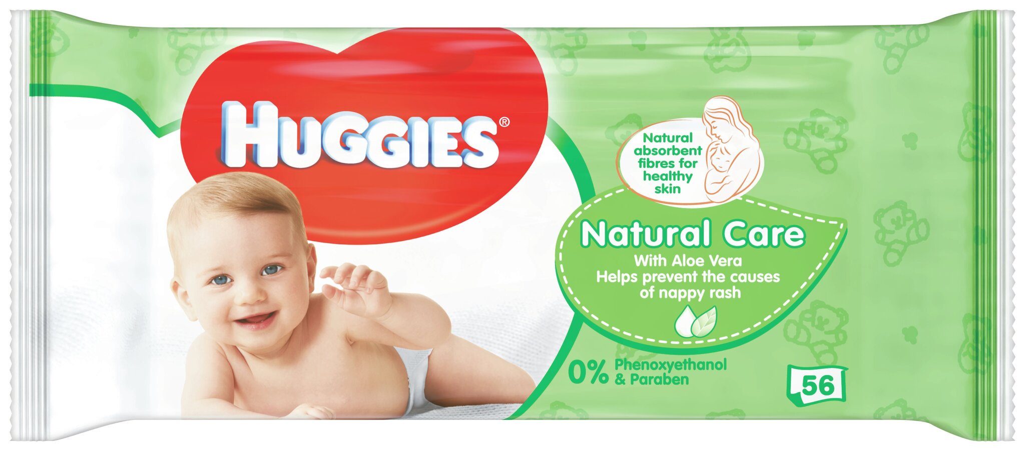 Huggies Natural Care -kosteuspyyhkeet 168 kpl hinta ja tiedot | Vauvojen kosteuspyyhkeet | hobbyhall.fi