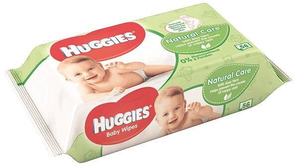 Huggies Natural Care -kosteuspyyhkeet 168 kpl hinta ja tiedot | Vauvojen kosteuspyyhkeet | hobbyhall.fi