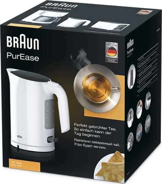 Braun 0X21010012 hinta ja tiedot | Vedenkeittimet | hobbyhall.fi