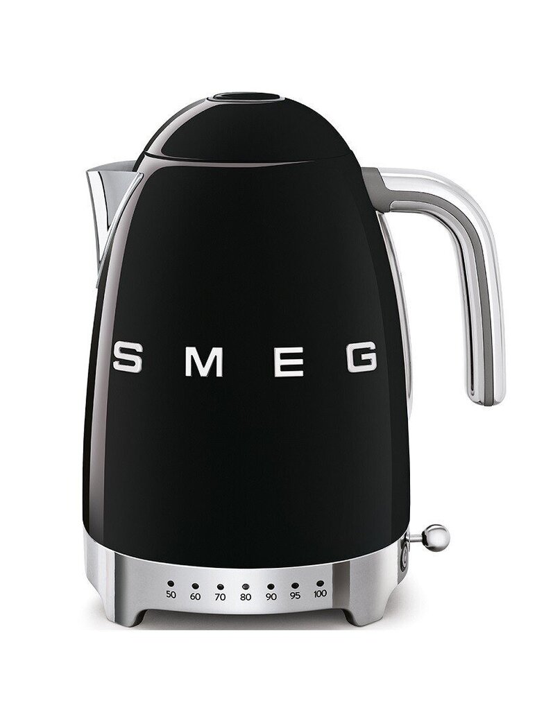 Vedenkeitin Smeg KLF04BLEU 1,7l 2400W, musta hinta ja tiedot | Vedenkeittimet | hobbyhall.fi