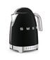 Vedenkeitin Smeg KLF04BLEU 1,7l 2400W, musta hinta ja tiedot | Vedenkeittimet | hobbyhall.fi