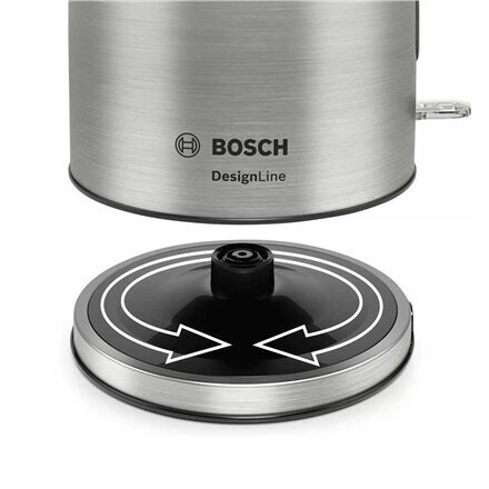 Vedenkeitin Bosch TWK5P480 1,7l 2400W, ruostumaton teräs hinta ja tiedot | Vedenkeittimet | hobbyhall.fi